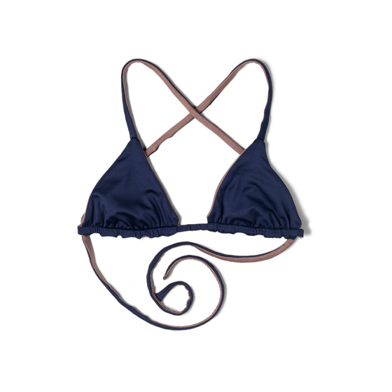 Reversible Surf Bikini (Nude & Navy)