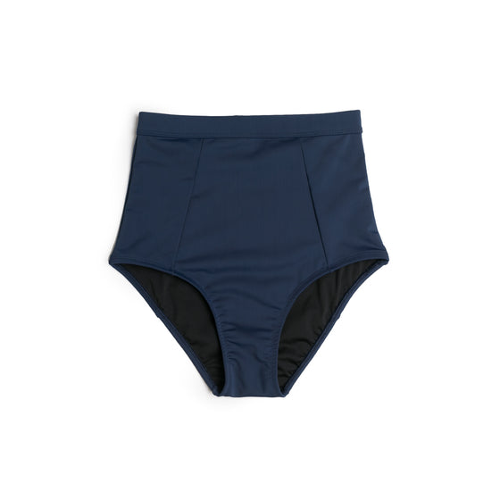 Highwaist Bikini Bottom (Navy)