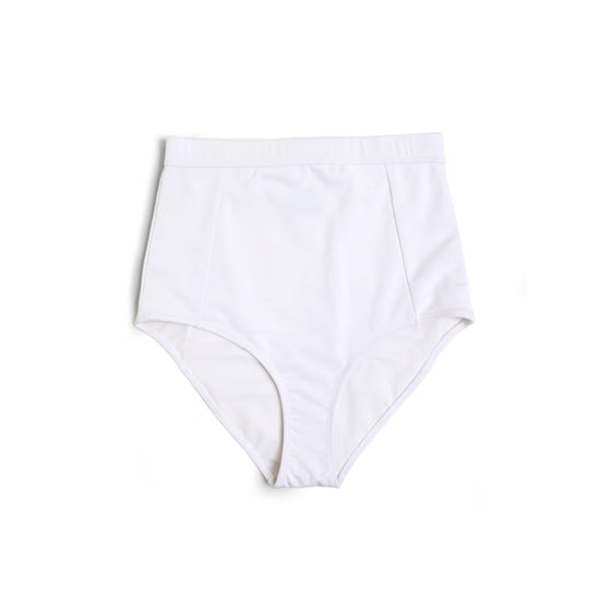 Highwaist Bikini Bottom (White)